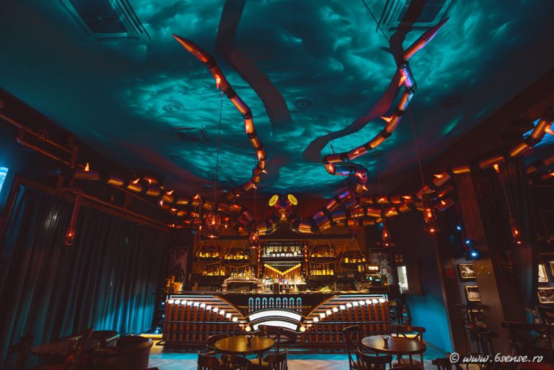 The Abyss Pub gets mind-boggling steampunk interiors 