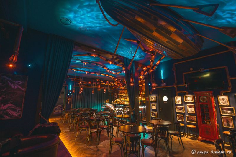 The Abyss Pub gets mind-boggling steampunk interiors 