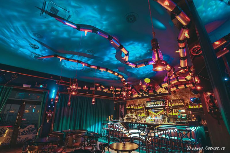 The Abyss Pub gets mind-boggling steampunk interiors 