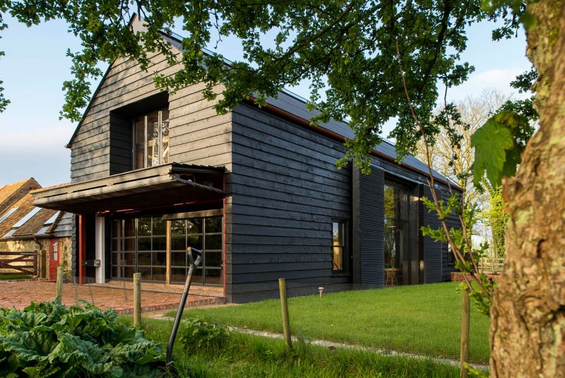 The Ancient Party Barn features mechanically operated openings