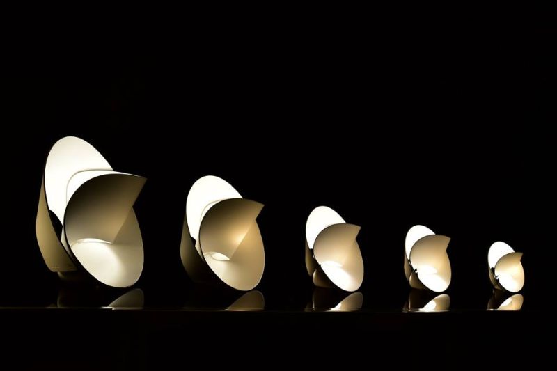 Tulip lamp by Pierre Cabrera 