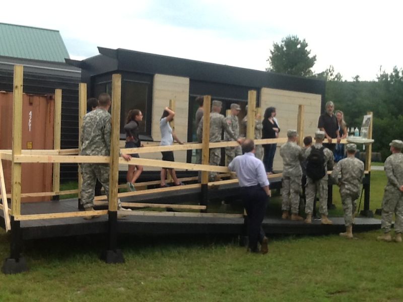 Wheel Pad by LineSync Architecture is wheelchair-accessible tiny home on wheels