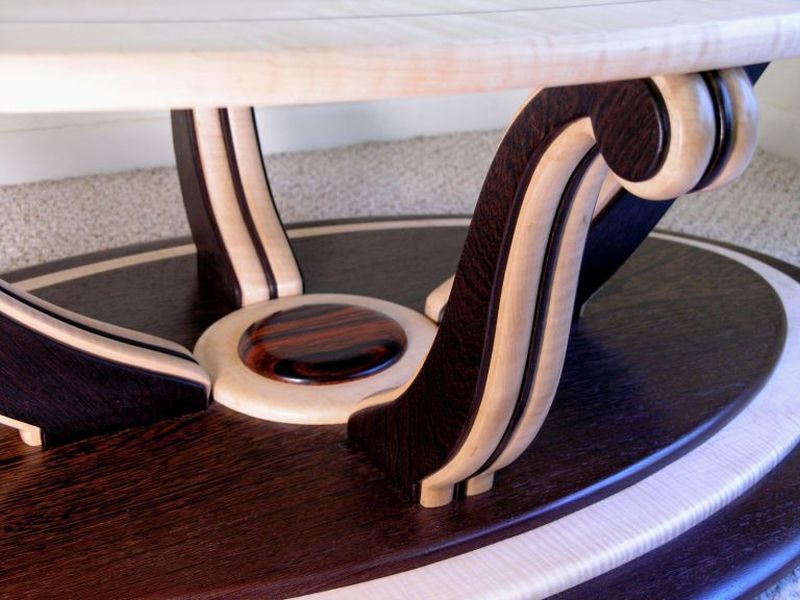 Art Deco-inspired coffee table by Louis Fry