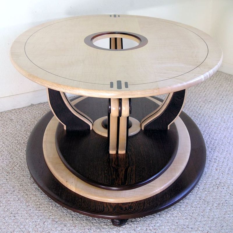 Art Deco-inspired coffee table by Louis Fry