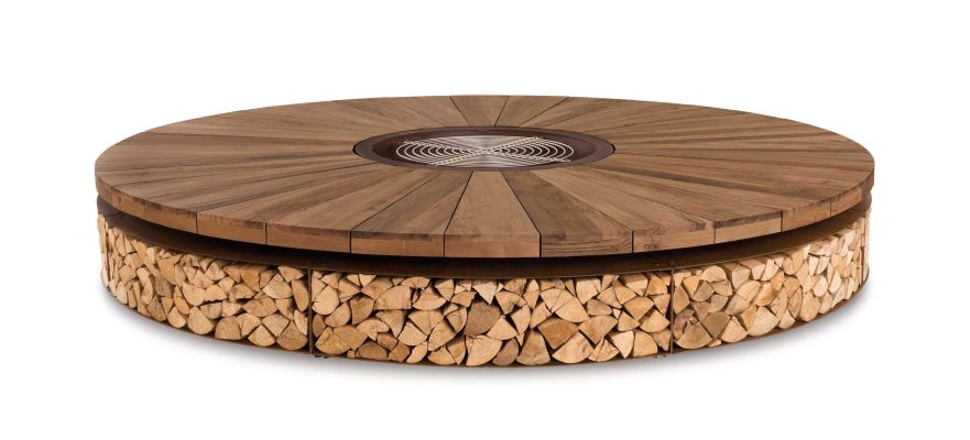 Artu outdoor fire pit by AK47 Design