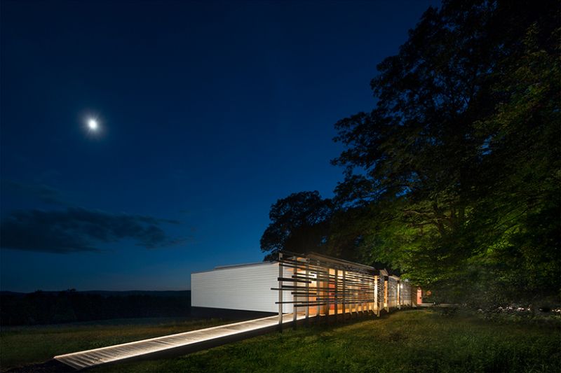 Fallingwater Institute new cabins by Bohlin Cywinski Jackson