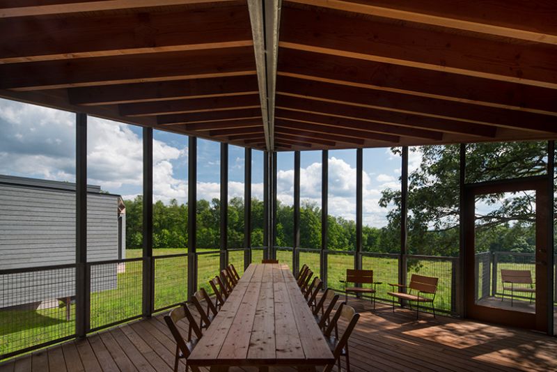 Fallingwater Institute new cabins by Bohlin Cywinski Jackson