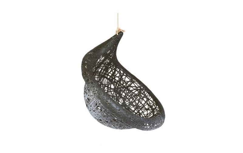 Ibis basalt hanging chair by Raimonds Cirulis