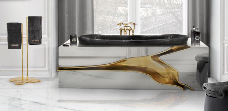 Lapiaz bathtub by Maison Valentina