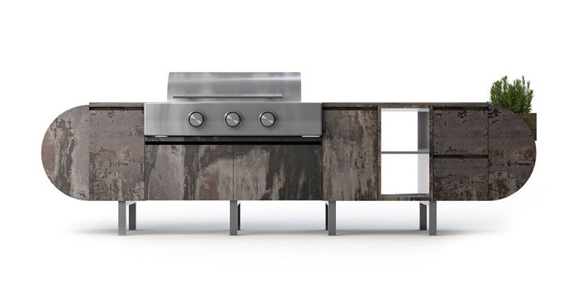 Outdoor kitchen by Brown Jordan Outdoor Kitchens