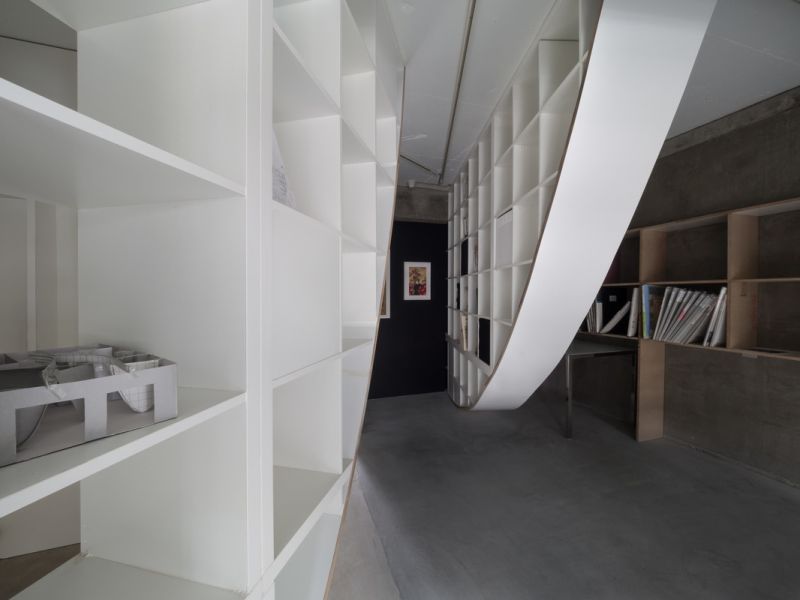 Parabolic shelves by Takayoshi Kitagawa