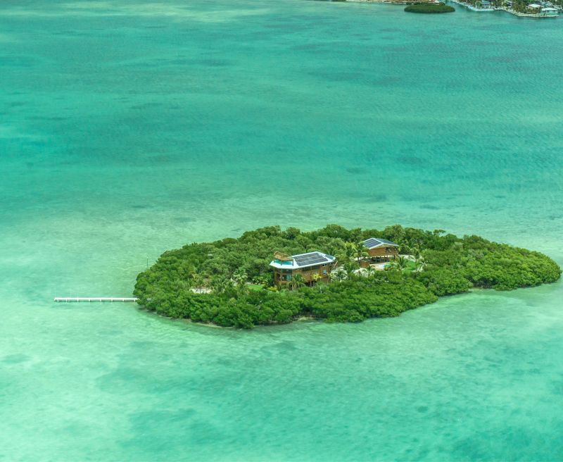 This private island with solar-powered villa can be yours for $6.9 Million 