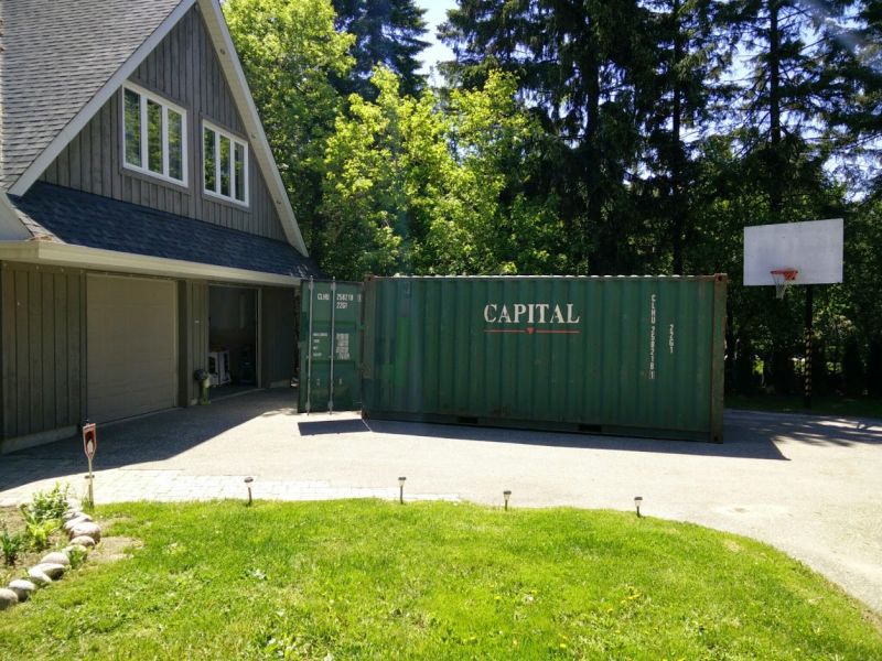 Shipping Container Transformed into Underground Party Bunker - DIY