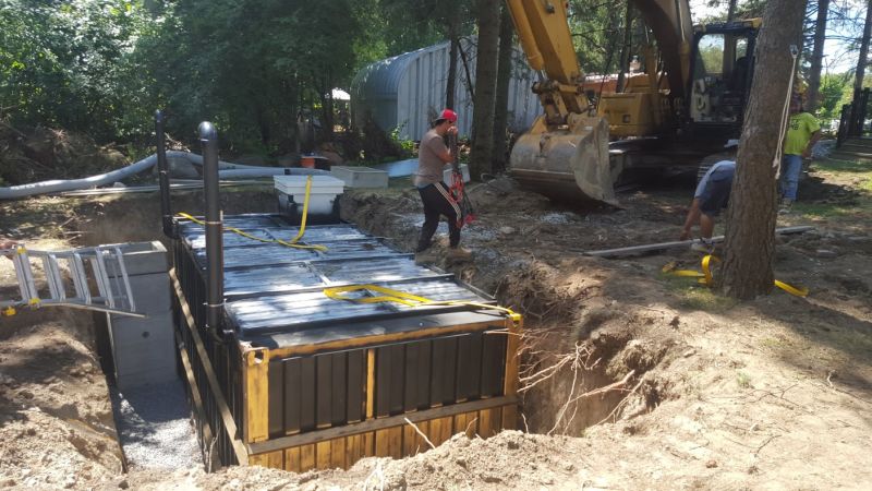 Man transforms shipping container into an underground party bunker 