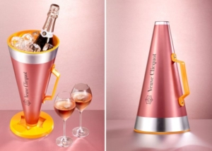 Veuve Clicquot Rosé Scream Your Love megaphone