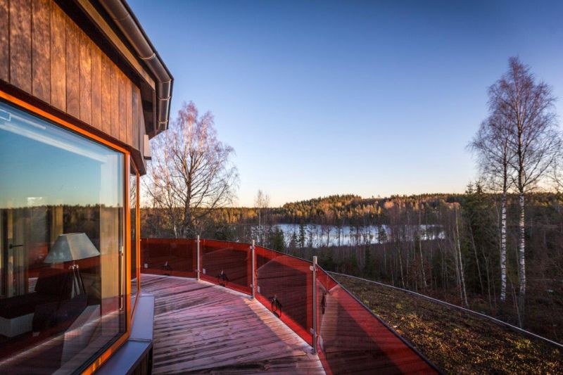 Villa Circuitus is first circular passive house of Sweden