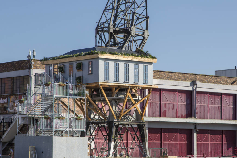 Spend a Night at the World’s First Treehouse on a Crane in Bristol