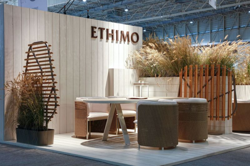 Emmanuel Gallina designs Clostra outdoor privacy screen for Ethimo