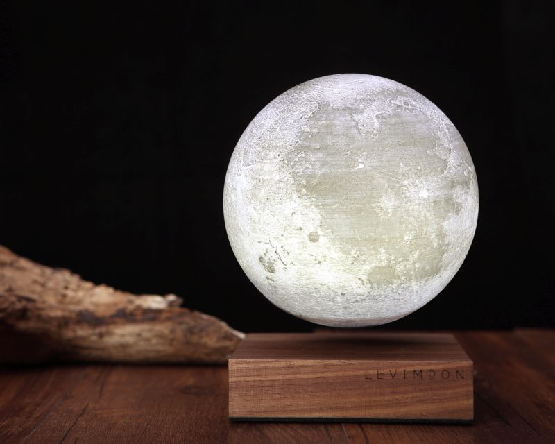 Levimoon is a Gravity-Defying Nightlight for Your Bedroom