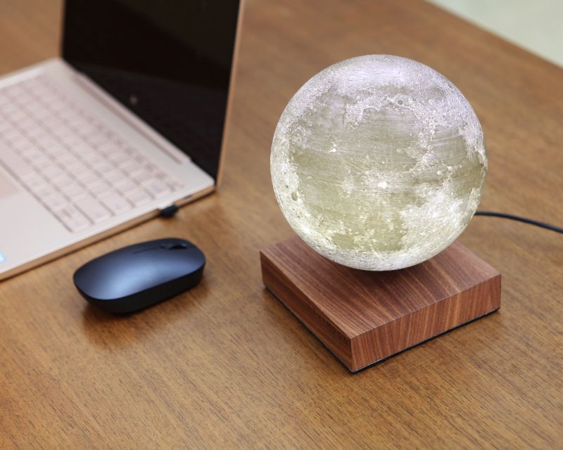 Levimoon is a Gravity-Defying Nightlight for Your Bedroom