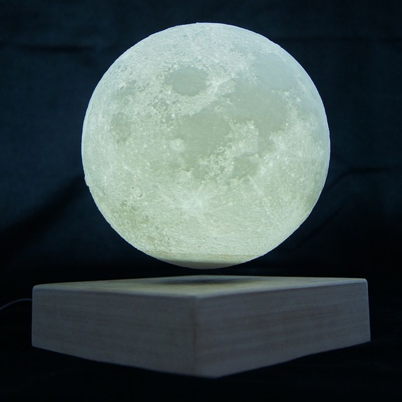 Levitating moon lamp