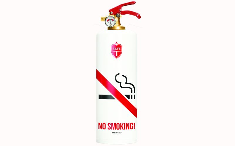 Safe-T designer fire extinguishers fuse safety with style