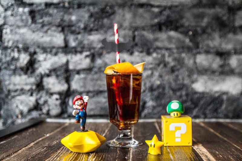 This Mario-themed bar is a new attraction at Washington D.C. 