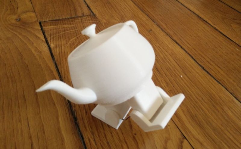 3D printed robotic dancing teapot