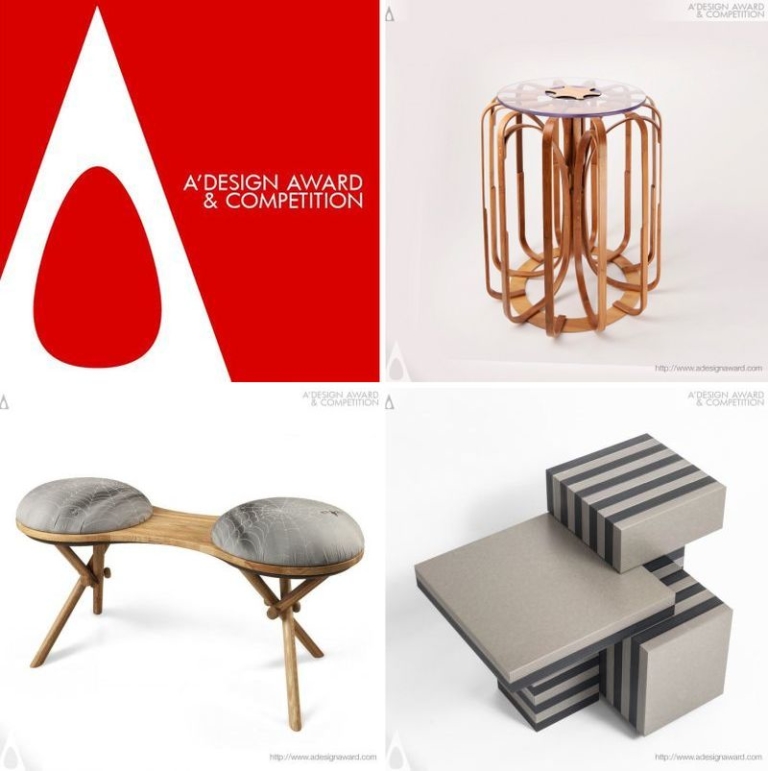 10 best furniture designs at A' design awards and competition 2017