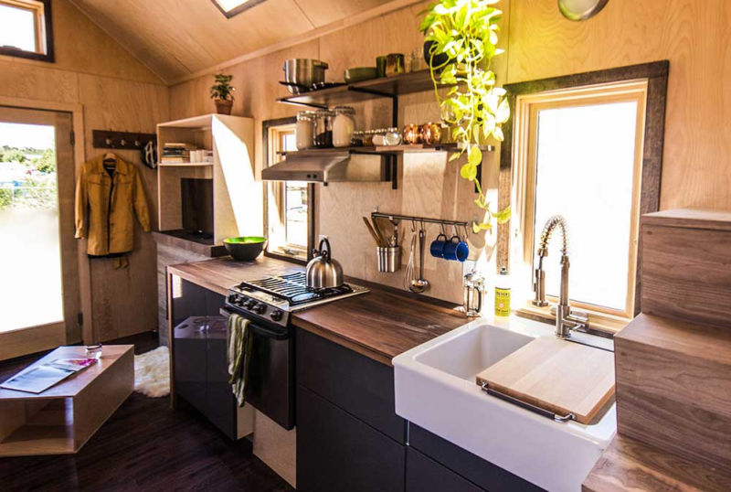 Farallon is farmhouse-inspired tiny home on wheels