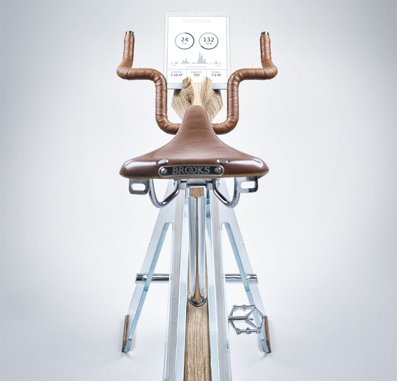 Fuoripista is one of the most elegant exercise bikes you’ll ever see 