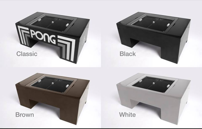 Gerardo Orioli creates real-life Atari Pong coffee table