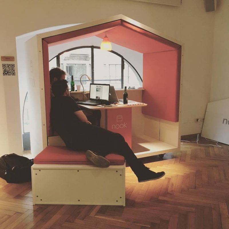 Nook Pod is movable privacy solution for modern workplace 