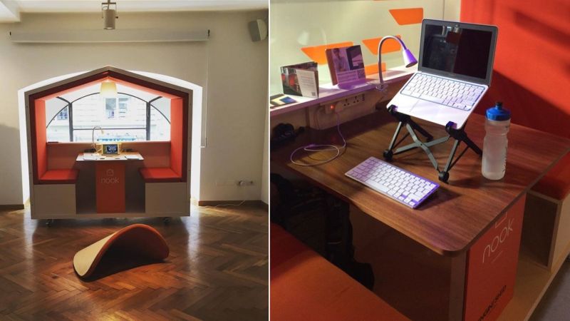 Nook Pod is movable privacy solution for modern workplace 