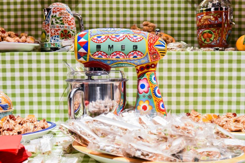 Smeg kitchen appliances get cool makeover by Dolce&Gabbana 