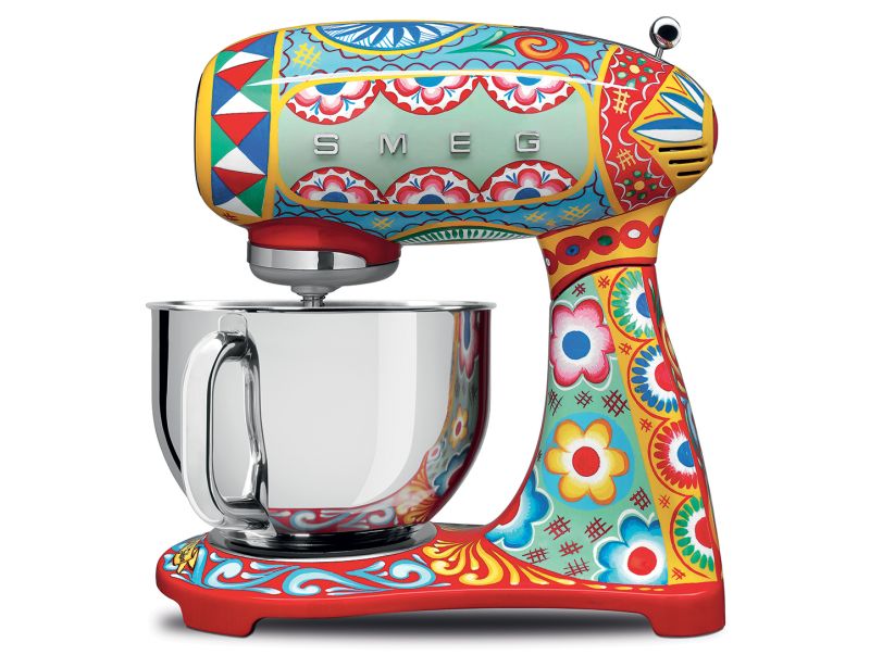 Smeg kitchen appliances get cool makeover by Dolce&Gabbana 