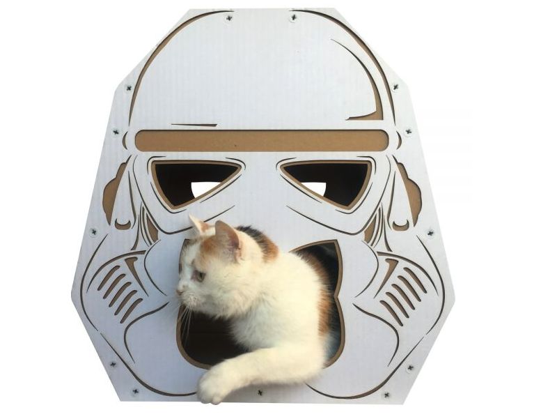 stormtrooper cat costume