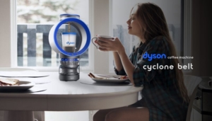 This coffee machine takes a cue from Dyson’s hubless fan