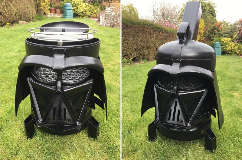 Vader Q Wood Burner and BBQ