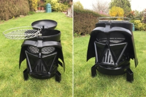 Vader Q Wood Burner and BBQ