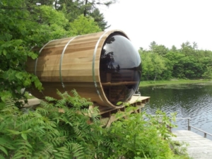 cedar barrel sauna