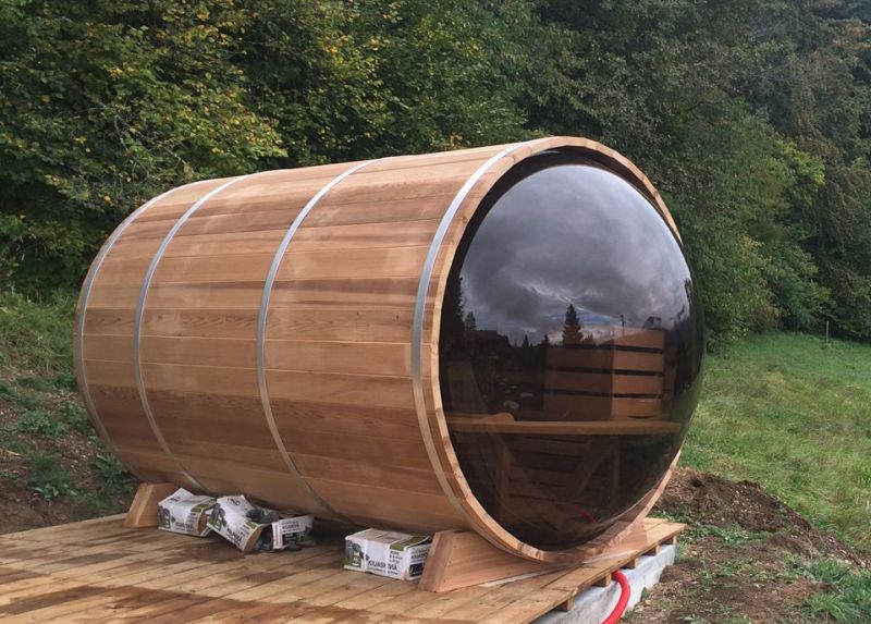 cedar barrel sauna