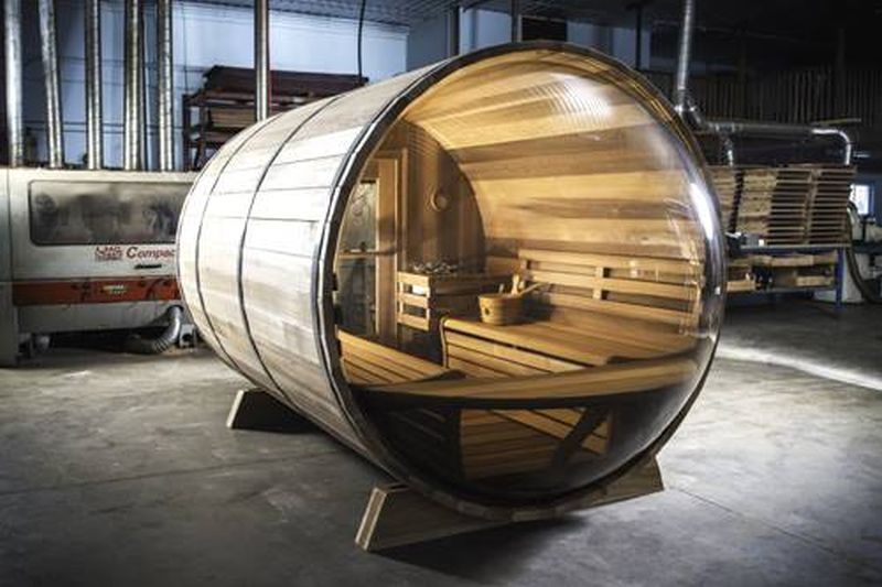 cedar barrel sauna