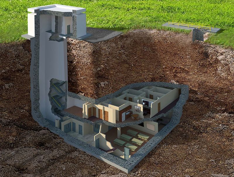 Underground bunker 