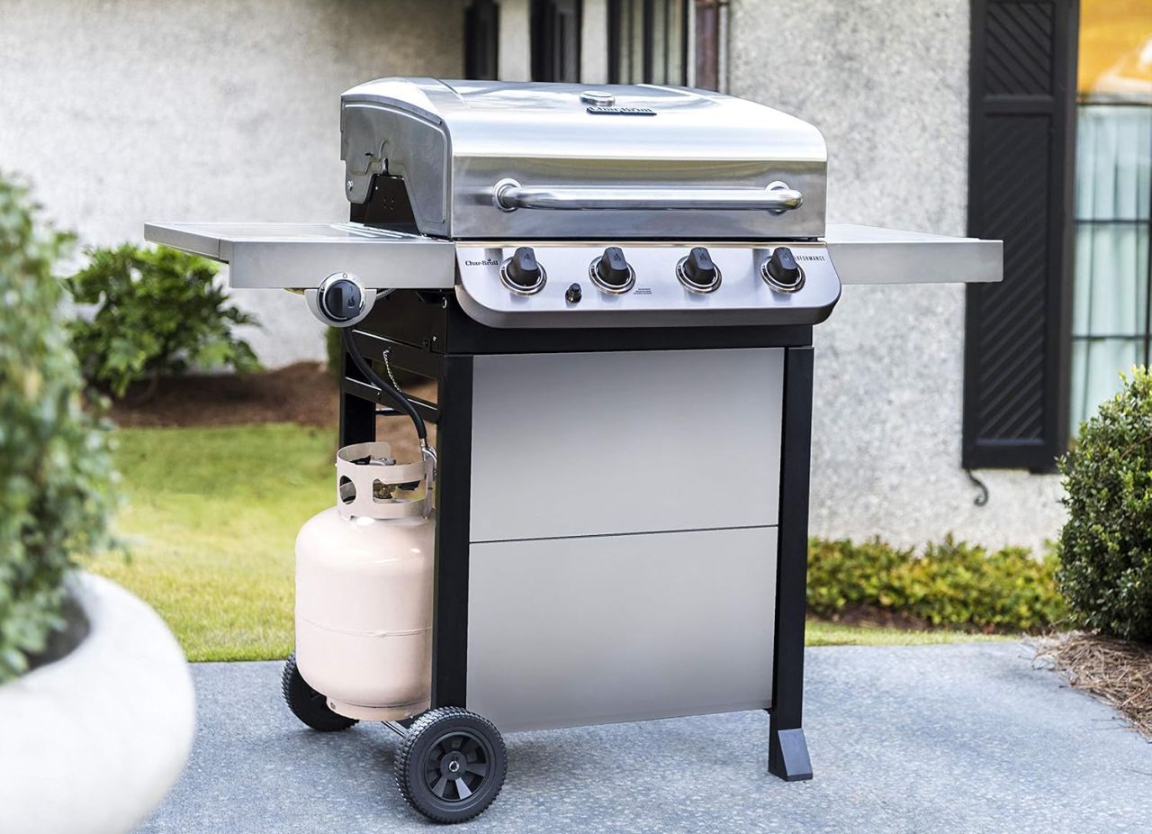 Char-Broil Performance 4-Burner Stainless Steel Gas Grill