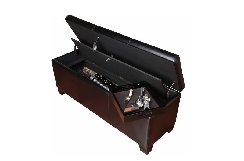 Gun concealment bench by American Furniture Classics