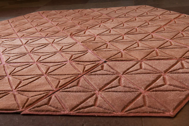 Jizsaw modular rugs by Ingrid Külper of Mattahari 