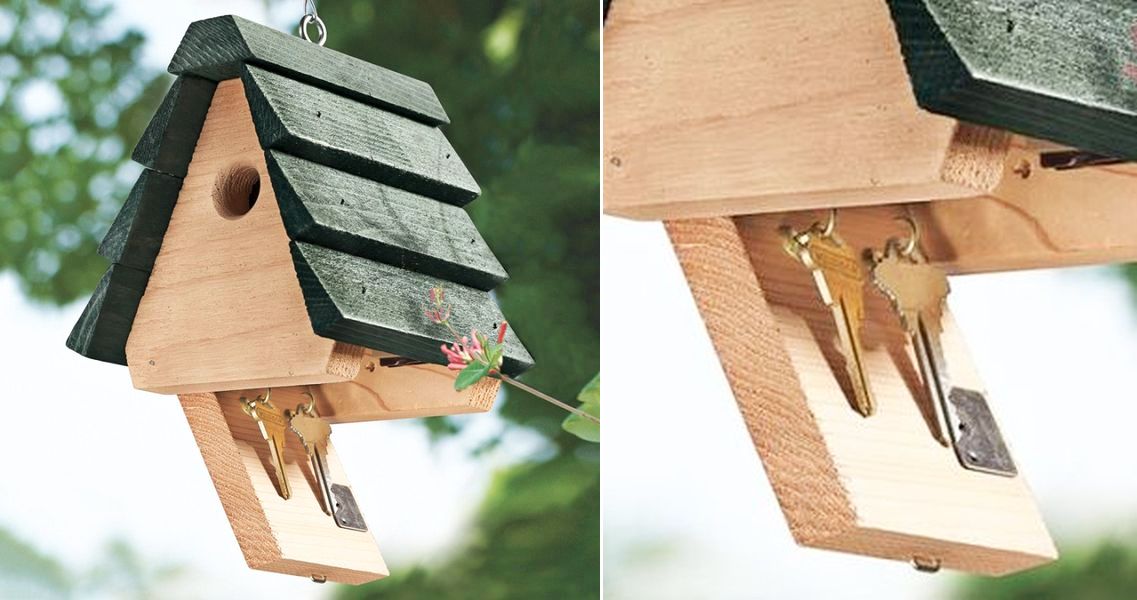 Key hider birdhouse by Looker Inc 2