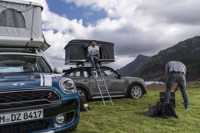 Mini Countryman Rooftop Tent