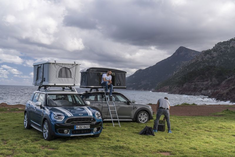 Mini Countryman Rooftop Tent